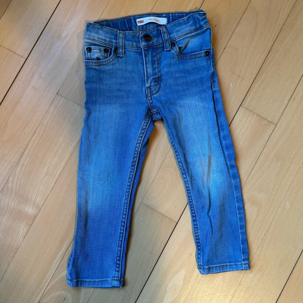 * Levi's 510 Skinny Light Wash Denim Jeans 2T